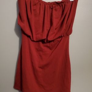Seduction Red Tube Top w/Belt